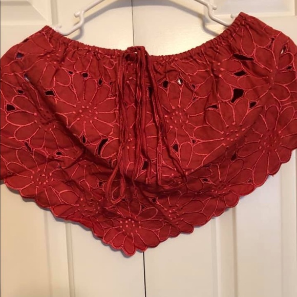 Free People Tops - ‼️NWOT Free people strapless crop top size XS